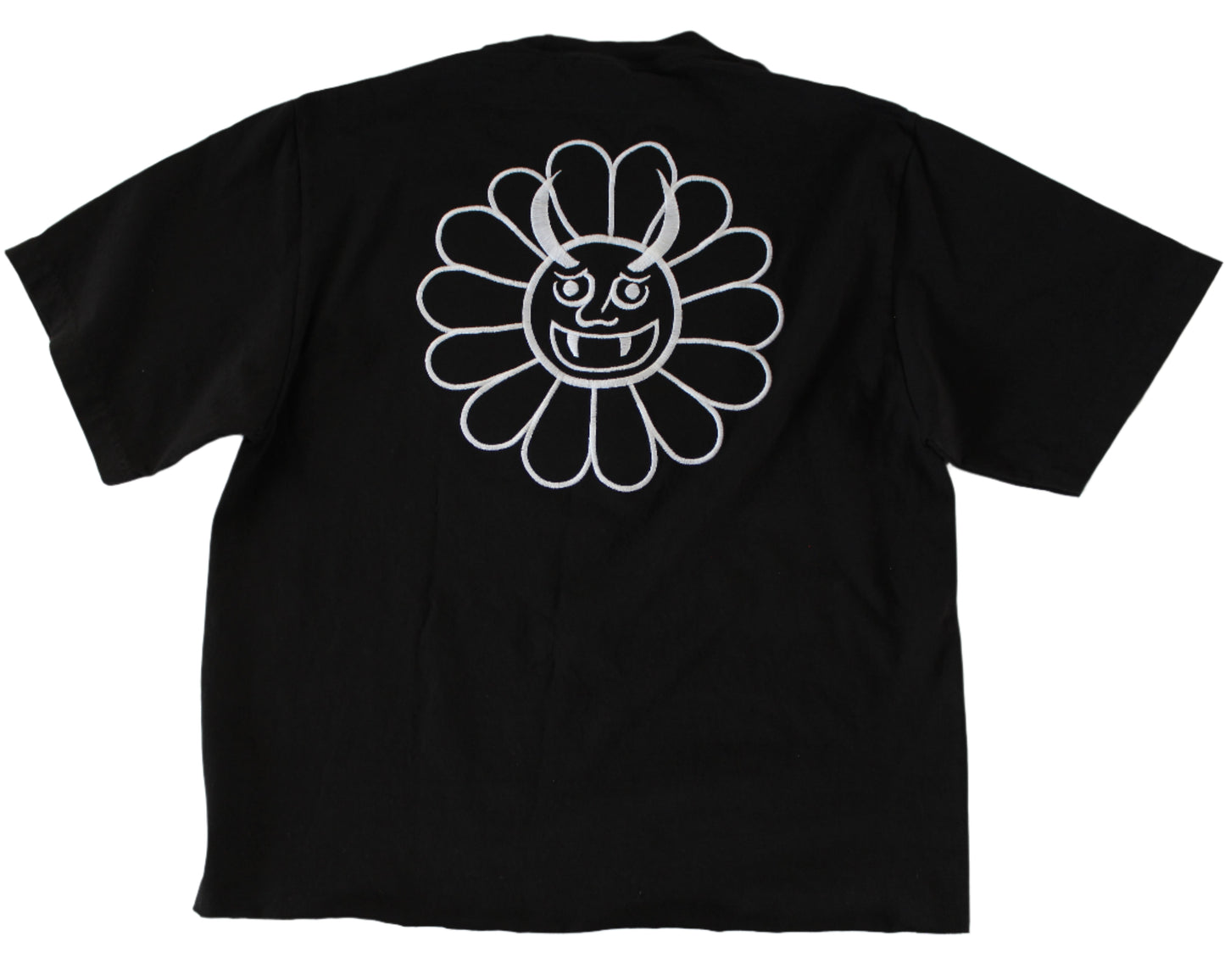 Oni Flower Oversized Cropped Shaka-T