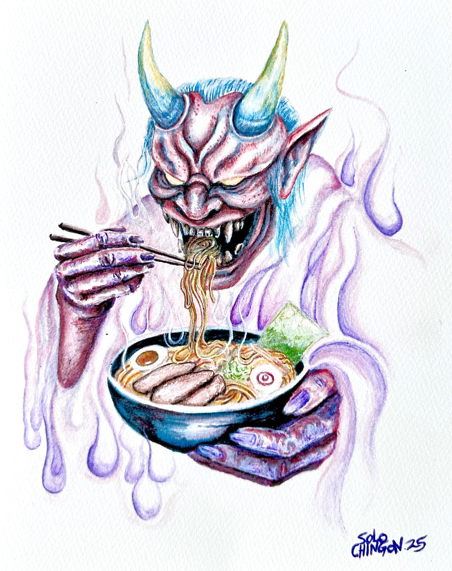 Oni Ramen- Fine Art Print