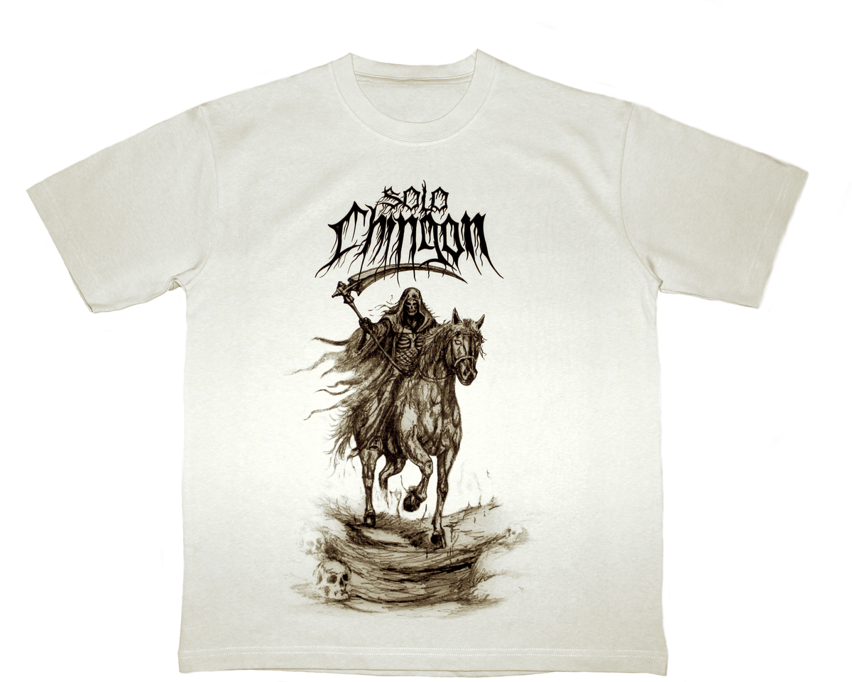 Solo Chingon- Pale Rider Tee (Pre-Order)
